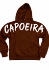 Capoeira Black Hoodie Unisex Casual Wear with Bold White Lettering Menswear Sweatshirts - Image 2