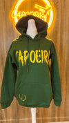 Capoeira Embroidery Hoodie – Green - Image 3