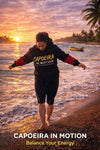 Capoeira in Motion Hoodie Red Sleeve - Image 4