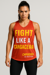 Fight Like a Cangaceira" Capoeira Warrior Tank - Image 1